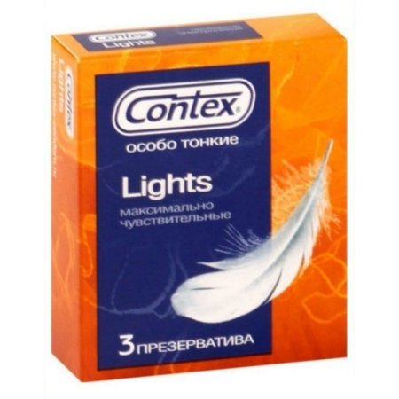 Презервативы Contex № 3 Lights особо тонкие