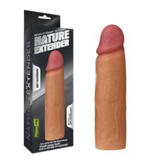 Насадка на пенис Nature Extender телесная плюс 3,5 см