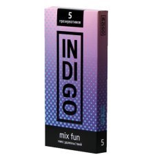 Презервативы Indigo Mix Fun №5 микс удовольствий