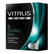 Презервативы Vitalis №3 Comfort Plus анатомической формы