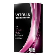 Презервативы Vitalis Premium №12 Super Thin супер тонкие
