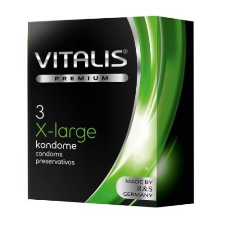 Презервативы Vitalis Premium №3 X-Large увеличенного размера
