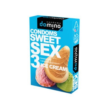 Презервативы Luxe DOMINO SWEETSEX мороженое №3