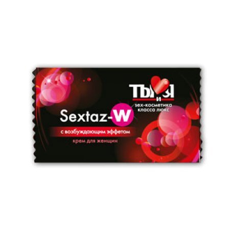 Крем для женщин Sextaz-W с согревающим эффектом 1,5 гр