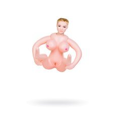 Надувная кукла Liliana с реалистичной головой TOYFA Dolls-X блондинка с двумя отверстиями