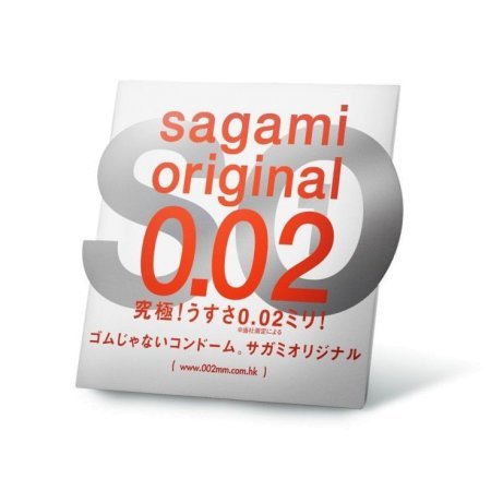 Полиуретановые презервативы Sagami Original 0,02 1 шт.
