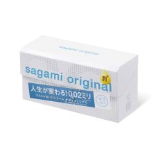 Презервативы Sagami Original 002 полиуретановые EXTRA LUB 12шт