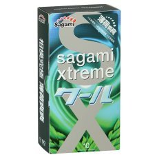 Презервативы с мятой Sagami Xtreme Mint 10 шт