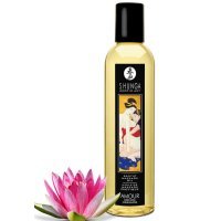 Возбуждающее массажное масло Shunga Amour с ароматом лотоса 250 мл