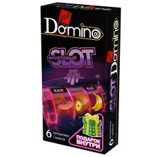 Презервативы Domino Premium фруктовый slot 6 шт + подарок