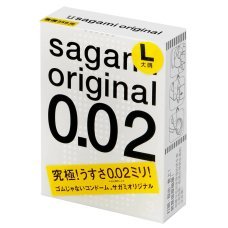 Полиуретановые презервативы Sagami Original 0,02 L-size 3 шт