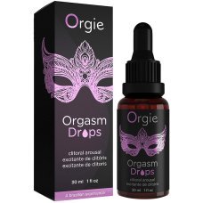 Возбуждающие капли для клитора Orgie Orgasm Drops с разогревающим эффектом 30 мл минск
