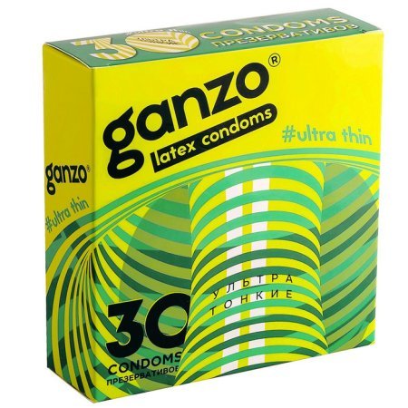 Презервативы Ganzo №30 Ultra Thin ультратонкие минск