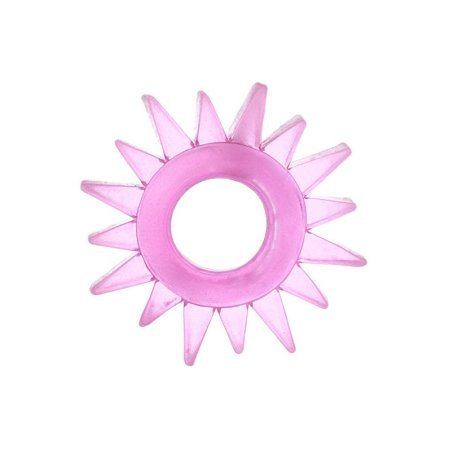 Эластичное розовое кольцо для эрекции Toyfa минск