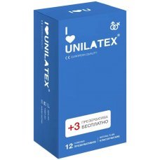 Классические презервативы Unilatex Natural Plain 15 шт минск