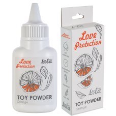 Пудра для игрушек Love Protection с ароматом апельсина 15 гр минск
